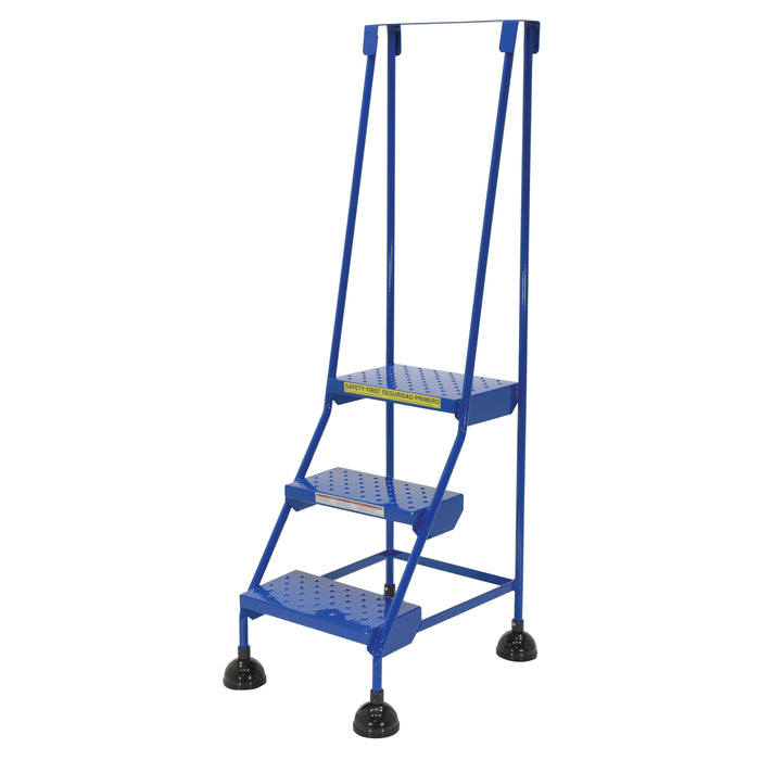 Vestil Rolling Warehouse Ladder 3 Step LAD-3-Vestil-Access Division