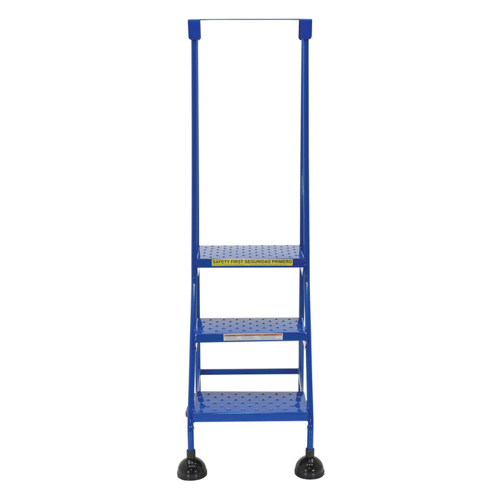 Vestil Rolling Warehouse Ladder 3 Step LAD-3-Vestil-Access Division