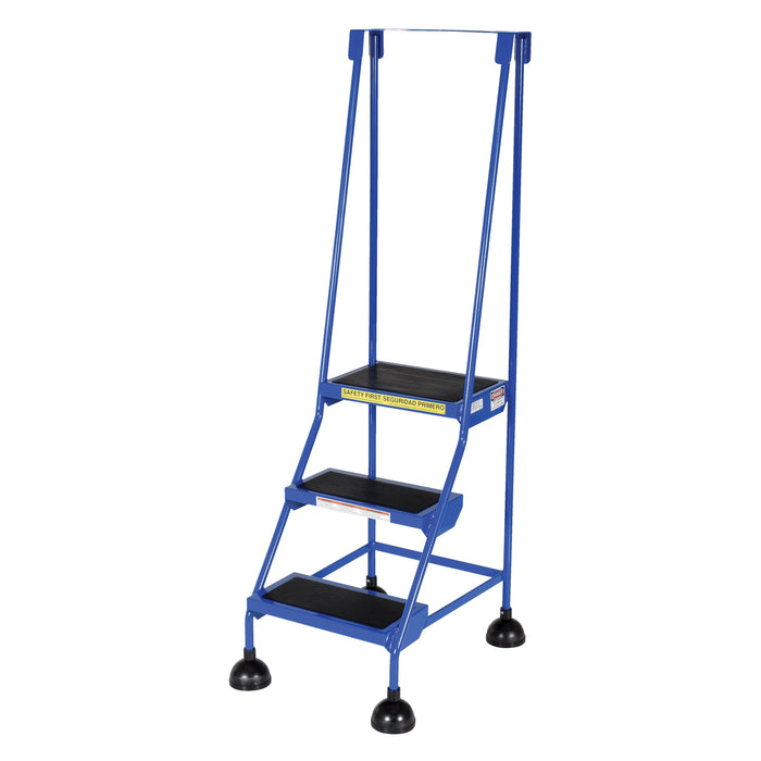 Vestil Rolling Warehouse Ladder 3 Step LAD-3-Vestil-Access Division