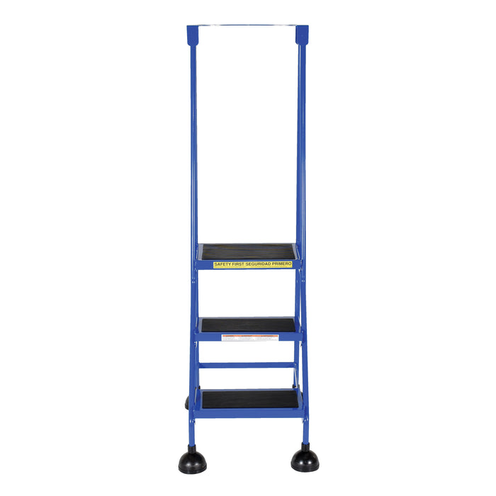 Vestil Rolling Warehouse Ladder 3 Step LAD-3-Vestil-Access Division