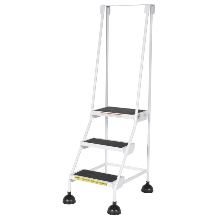 Vestil Rolling Warehouse Ladder 3 Step LAD-3-Vestil-Access Division