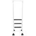 Vestil Rolling Warehouse Ladder 3 Step LAD-3-Vestil-Access Division