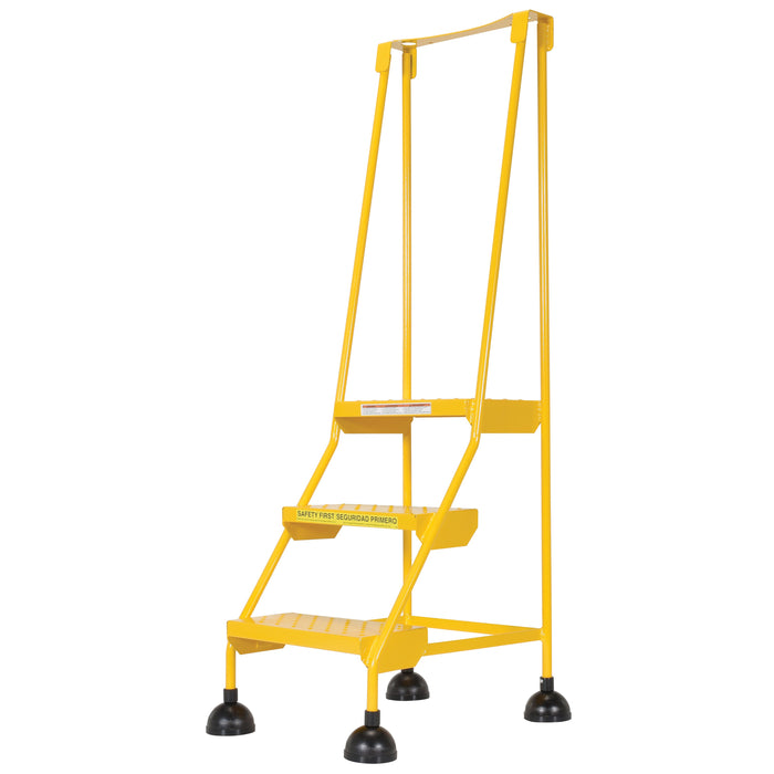 Vestil Rolling Warehouse Ladder 3 Step LAD-3-Vestil-Access Division