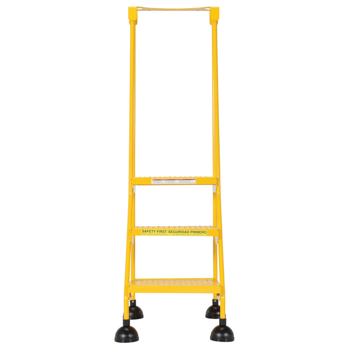 Vestil Rolling Warehouse Ladder 3 Step LAD-3-Vestil-Access Division