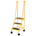 Vestil Rolling Warehouse Ladder 3 Step LAD-3-Vestil-Access Division