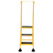 Vestil Rolling Warehouse Ladder 3 Step LAD-3-Vestil-Access Division