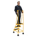 Vestil Rolling Warehouse Ladder 3 Step LAD-3-Vestil-Access Division