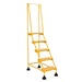 Vestil Rolling Warehouse Ladder 5 Step LAD-5-Vestil-Access Division