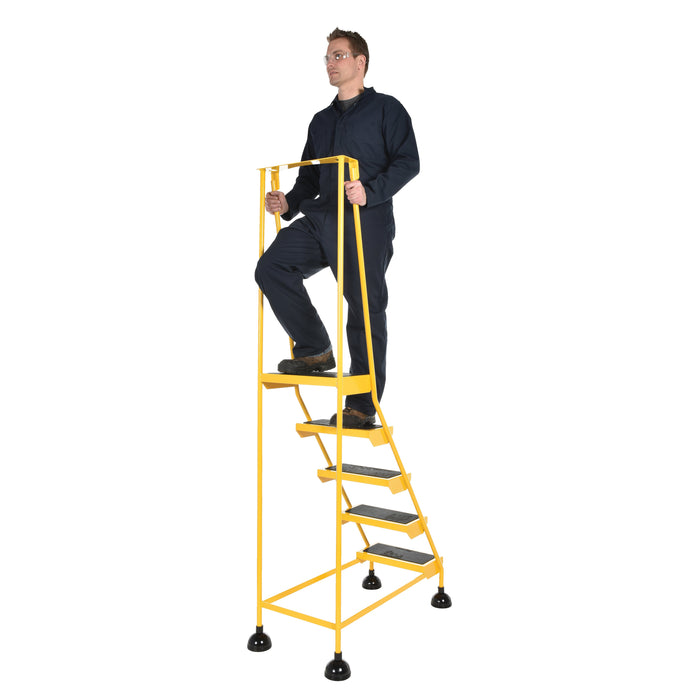 Vestil Rolling Warehouse Ladder 5 Step LAD-5-Vestil-Access Division