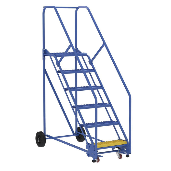 Vestil Rolling Warehouse Ladder 7 Step LAD-7-Vestil-Access Division