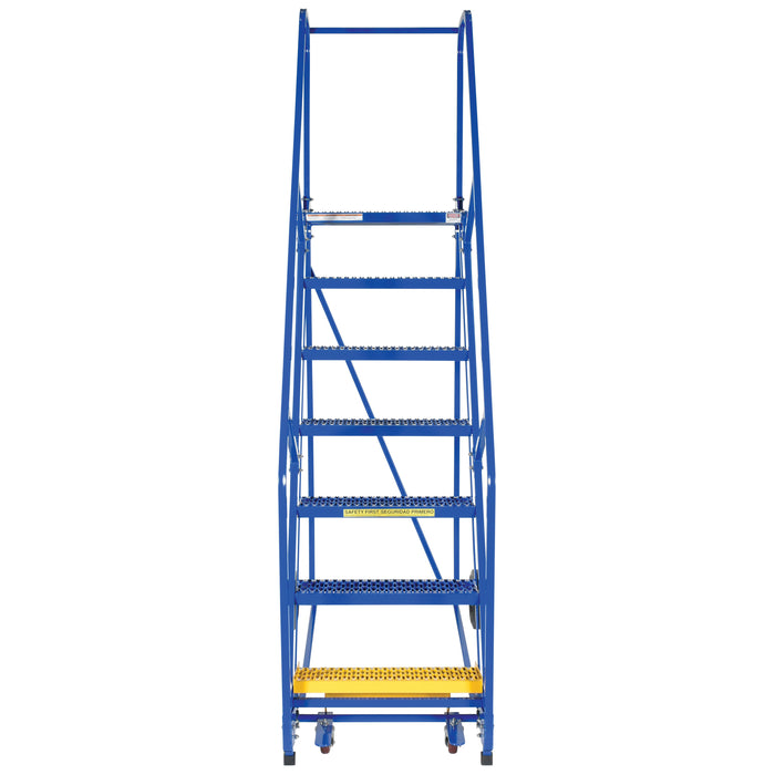 Vestil Rolling Warehouse Ladder 7 Step LAD-7-Vestil-Access Division