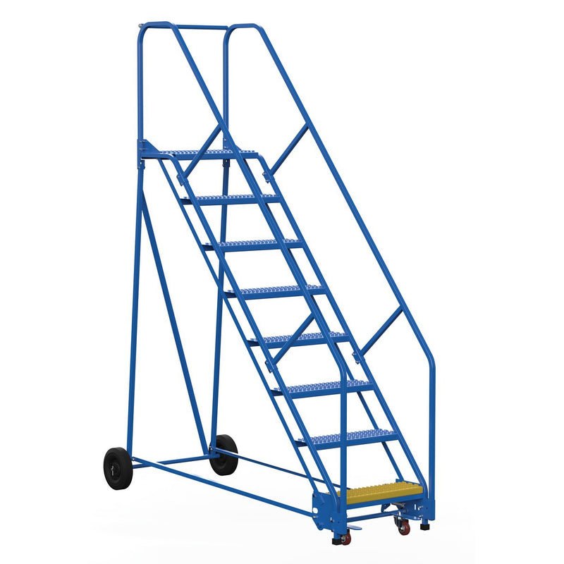 Vestil Rolling Warehouse Ladder 8 Step LAD-8-Vestil-Access Division