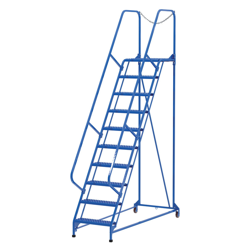 Vestil Steel Maintenance Ladder 10 Steps LAD-MM-10-Vestil-Access Division