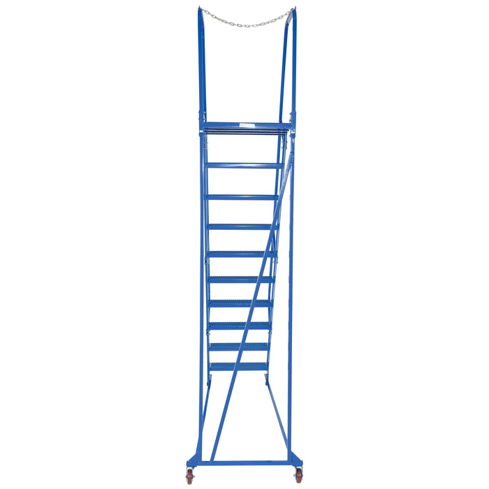 Vestil Steel Maintenance Ladder 10 Steps LAD-MM-10-Vestil-Access Division