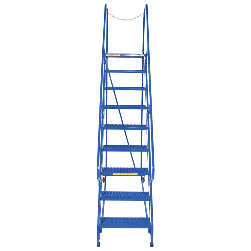 Vestil Steel Maintenance Ladder 9 Steps LAD-MM-9-Vestil-Access Division
