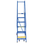 Vestil Steel Standard Slope Ladder 6 Steps LAD-PW-18-6-P-Vestil-Access Division