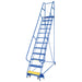 Vestil Steel Standard Slope Ladder 12 Steps LAD-PW-26-12-P-Vestil-Access Division