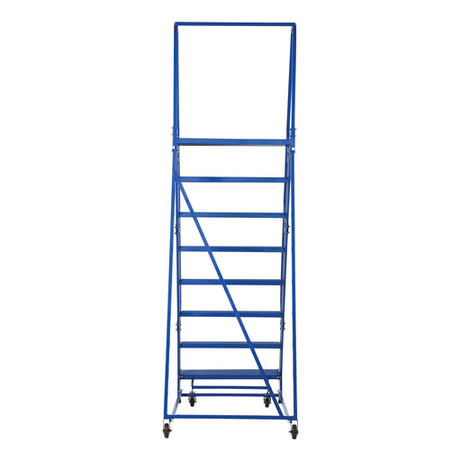 Vestil Steel Standard Slope Ladder 8 Steps LAD-PW-32-8-P-Vestil-Access Division