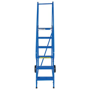 Vestil Steel Roll-A-Fold Ladder 6 Steps LAD-RAF-6-P-Vestil-Access Division