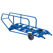 Vestil Steel Roll-A-Fold Ladder 6 Steps LAD-RAF-6-P-Vestil-Access Division