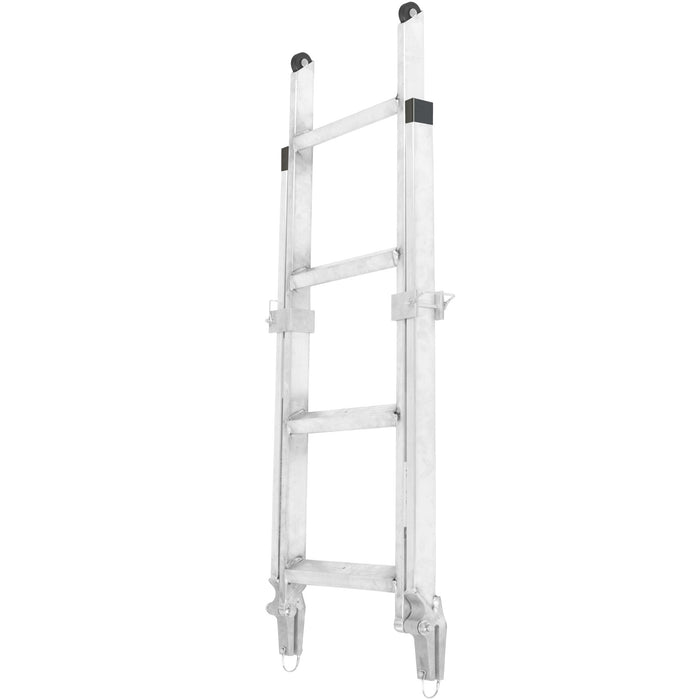 HD Ramps 48" EZ Deck Step® Semi-Trailer Step Ladder for 28" to 42" Deck Heights Ladder-16-48