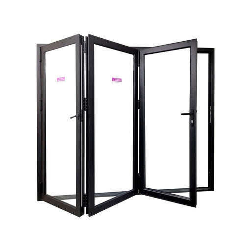 Teza Aluminum Bifold 3 panel Patio Door 90 Series - 8' wide x 80" high - 3 door panels-Teza Doors-Access Division
