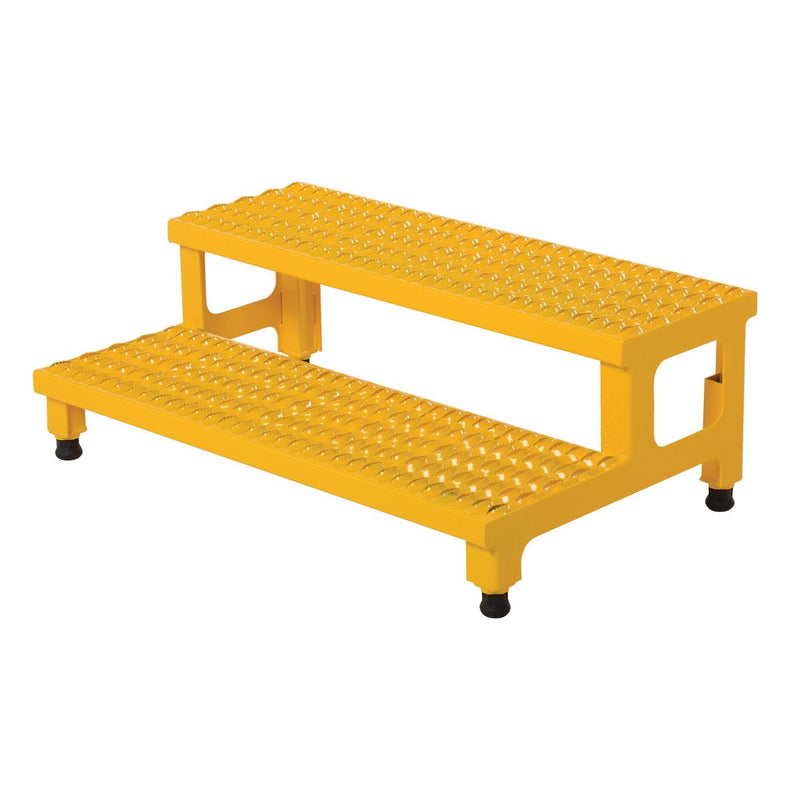Vestil Steel Adjustable Step Mate Stand 2 Step ASP-36-Vestil-Access Division