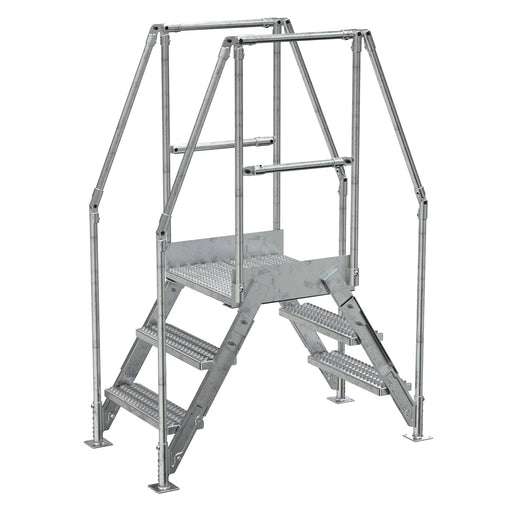 Vestil Aluminum Crossover Ladder 3 Steps COL-AL-3-26-14-Vestil-Access Division