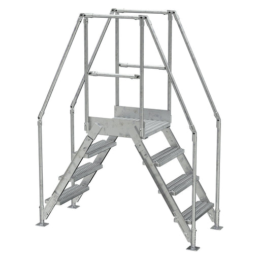Vestil Aluminum Crossover Ladder 4 Steps COL-AL-4-36-14-Vestil-Access Division
