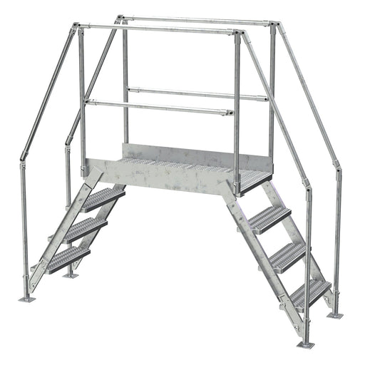 Vestil Aluminum Crossover Ladder 4 Steps COL-AL-4-36-33-Vestil-Access Division