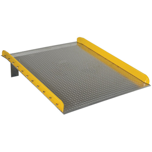Vestil Aluminum Dock Board Steel Curb TAS-10-5472-Vestil-Access Division