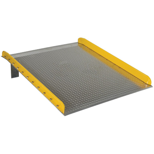 Vestil Aluminum Dock Board Steel Curb TAS-10-6072-Vestil-Access Division