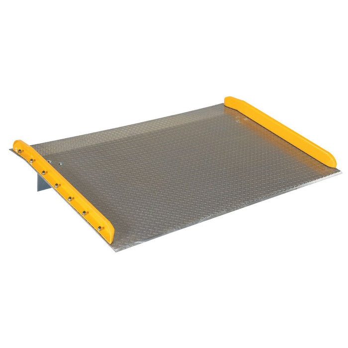 Vestil Aluminum Dock Board Steel Curb TAS-10-7248-Vestil-Access Division