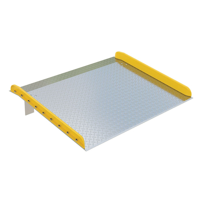 Vestil Aluminum Dock Board Steel Curb TAS-10-7260-Vestil-Access Division