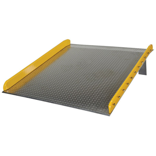 Vestil Aluminum Dock Board Steel Curb TAS-10-7272-Vestil-Access Division