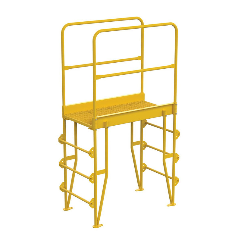 Vestil Cross-Over Vertical Ladders 4 Steps COLV-4-46-32-Vestil-Access Division