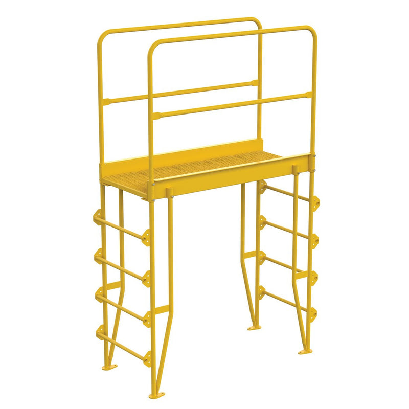 Vestil Cross-Over Vertical Ladders 5 Steps COLV-5-58-44-Vestil-Access Division