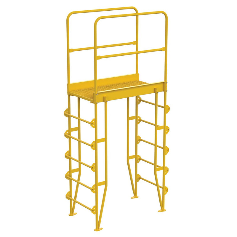 Vestil Cross-Over Vertical Ladders 6 Steps COLV-6-70-32-Vestil-Access Division