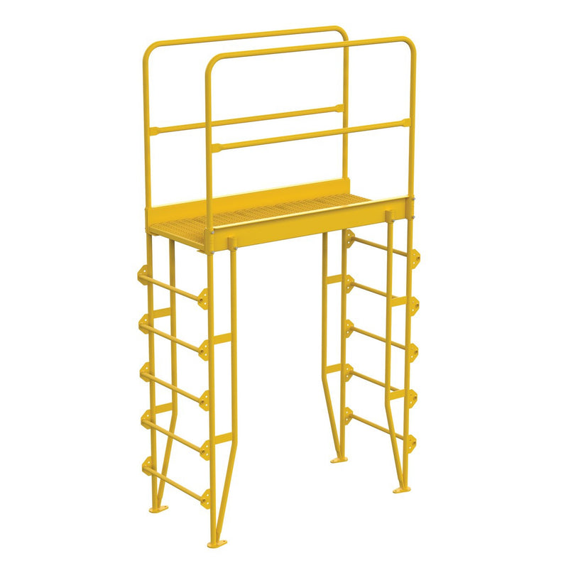 Vestil Cross-Over Vertical Ladders 6 Steps COLV-6-70-44-Vestil-Access Division