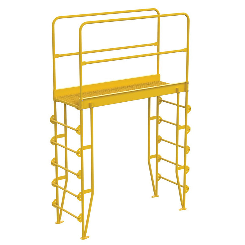 Vestil Cross-Over Vertical Ladders 6 Steps COLV-6-70-56-Vestil-Access Division