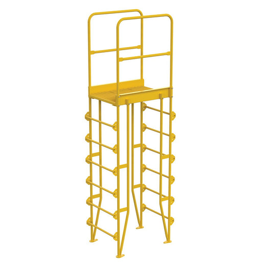 Vestil Cross-Over Vertical Ladders 7 Steps COLV-7-82-20-Vestil-Access Division