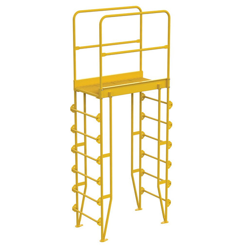 Vestil Cross-Over Vertical Ladders 7 Steps COLV-7-82-32-Vestil-Access Division