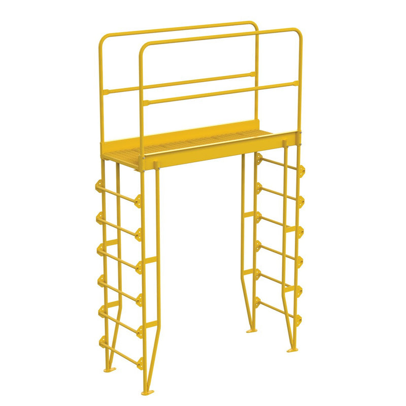 Vestil Cross-Over Vertical Ladders 7 Steps COLV-7-82-56-Vestil-Access Division