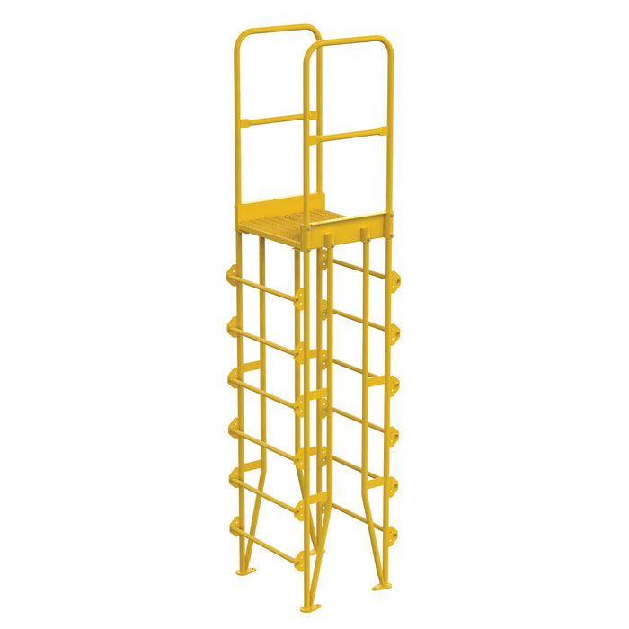 Vestil Cross-Over Vertical Ladders 7 Steps COLV-7-82-8-Vestil-Access Division