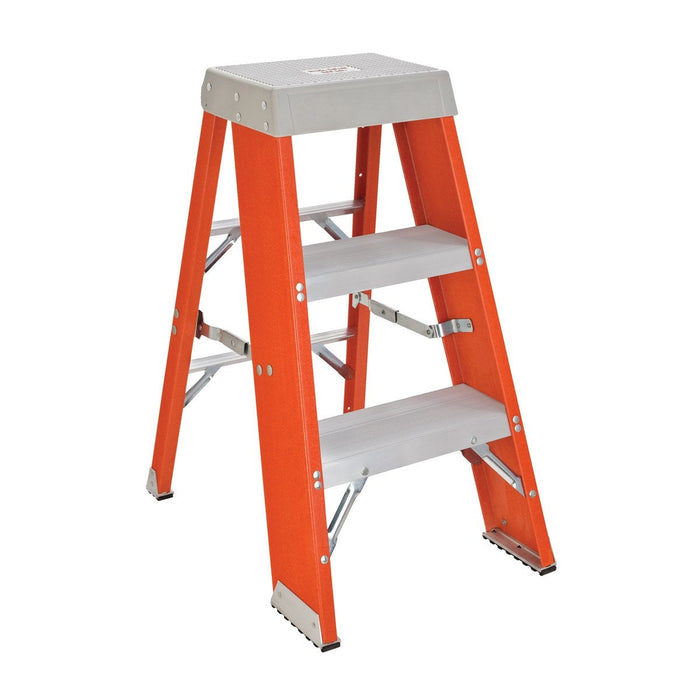 Vestil Fiberglass Industrial Step Stand 3 Steps FBSS-3-Vestil-Access Division