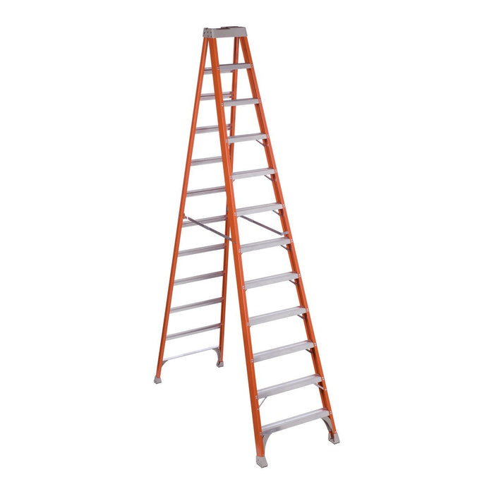 Vestil Fiberglass Step Ladder 12 Steps FBSL-12-Vestil-Access Division