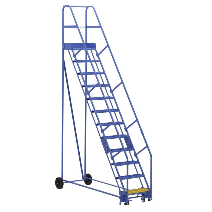 Vestil Rolling Warehouse Ladder 12 Step LAD-12-Vestil-Access Division