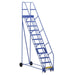 Vestil Rolling Warehouse Ladder 12 Step LAD-12-Vestil-Access Division