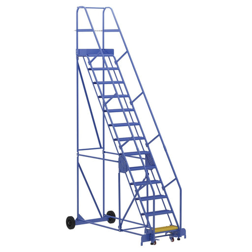 Vestil Rolling Warehouse Ladder 13 Step LAD-13-Vestil-Access Division