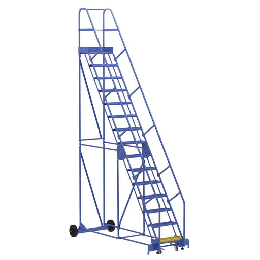 Vestil Rolling Warehouse Ladder 15 Step LAD-15-Vestil-Access Division